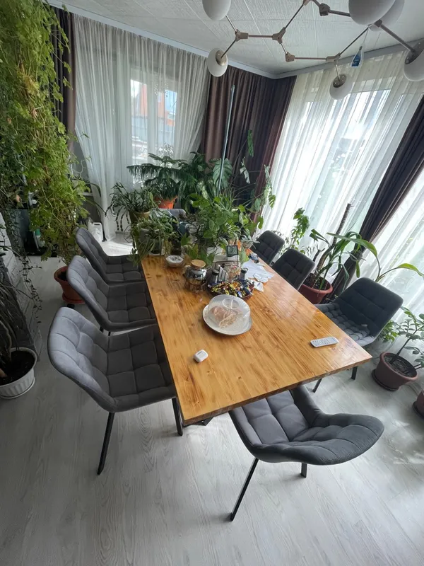 Комплект стульев Стронг 4 шт темно-серый / черный фото покупателя 173