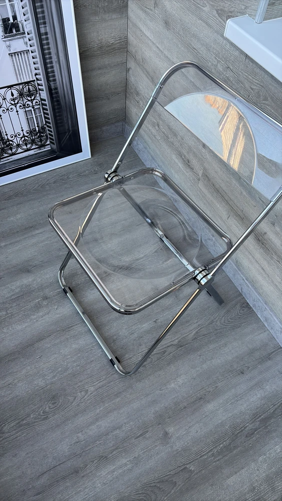 Пластиковый стул Fold складной clear фото покупателя 33