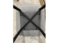 Стул на металлокаркасе Седа К 02 светло-серый / белый фото покупателя 324