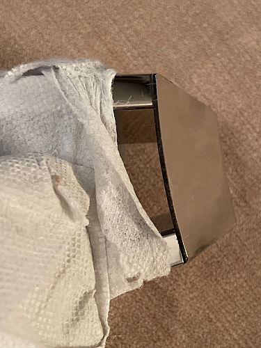 Стеклянный стол Roko 90 chrome фото покупателя 1