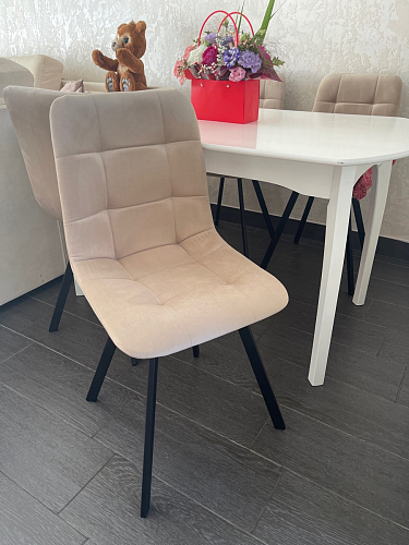 Стул на металлокаркасе Чилли зеленый / белый каркас фото покупателя 170