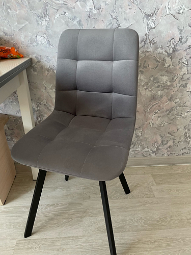 Комплект стульев Чилли 2 шт бежевый / черный фото покупателя 685