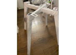 Стул на металлокаркасе Чилли светло-серый / черный фото покупателя 655