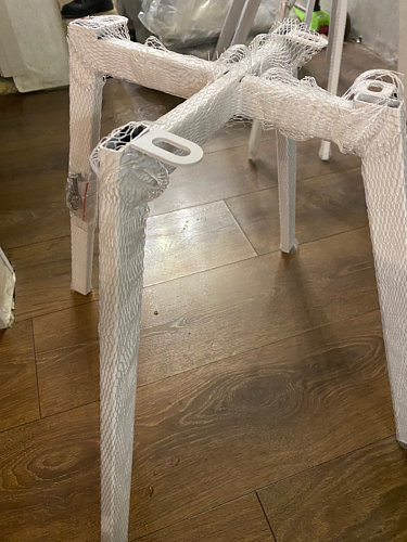 Стул на металлокаркасе Чилли К черный / зеленый фото покупателя 655