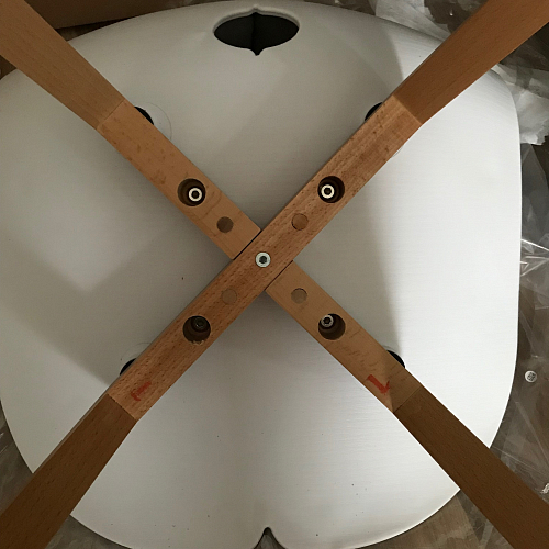 Стул пластиковый Pansy white фото покупателя 2