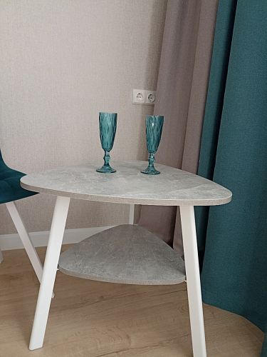 Стул на металлокаркасе Чилли синий / белый фото покупателя 1090