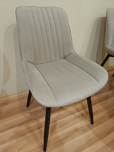 Стул на металлокаркасе Седа К кирпичный / черный фото покупателя 38