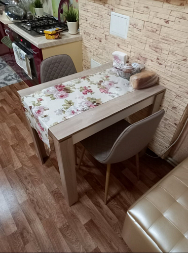 Стул на металлокаркасе Capri голубой фото покупателя 114