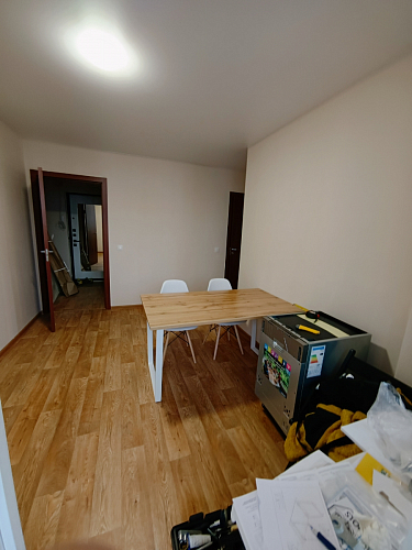 Деревянный стол Лота Лофт 120x75 дуб крафт табачный / черный матовый фото покупателя 517