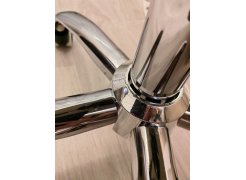 Компьютерное кресло Kolin с подушкой clear / white фото покупателя 306