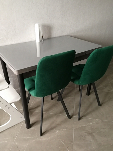 Комплект стульев Чилли 2 шт бежевый / черный фото покупателя 199