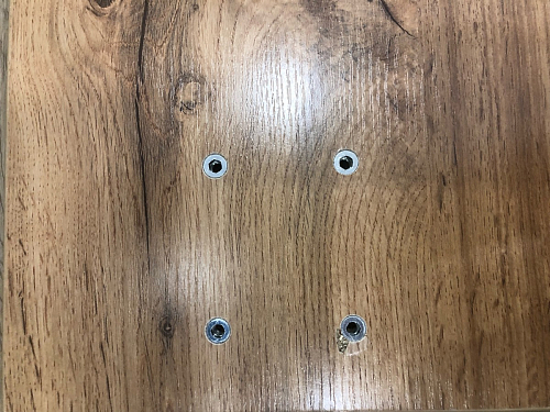 Стол Лота Лофт 120 32 мм бетон / черный матовый фото покупателя 458