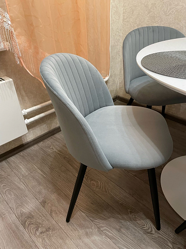 Стул на металлокаркасе Gabi latte / gold / black фото покупателя 908