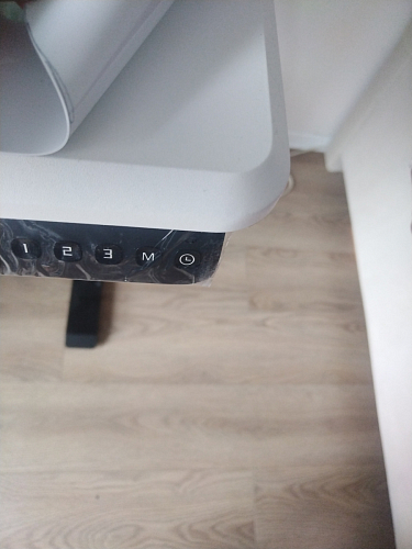 Компьютерный стол Маркос 140х80 тауп / черный фото покупателя 51