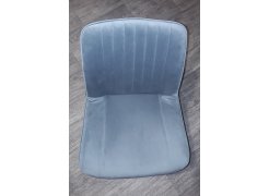 Стул на металлокаркасе Вейв светло-серый (hl 63) / 10К черный каркас фото покупателя 305