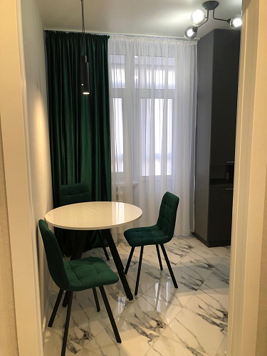 Стул на металлокаркасе Чилли бирюзовый / черный фото покупателя 69