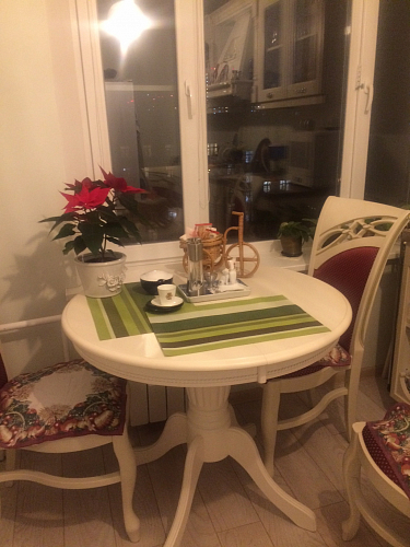 Стол раскладной Toskana 106 tobacco фото покупателя 19