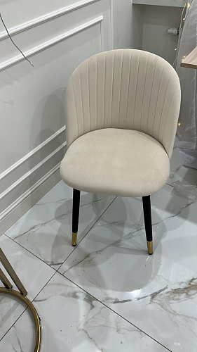 Стул на металлокаркасе Gabi 1 light purple / black фото покупателя 217