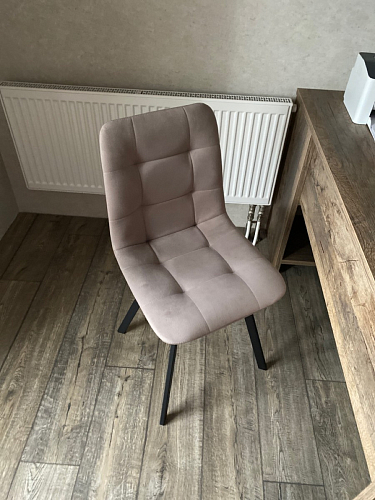 Стул на металлокаркасе Чилли зеленый / белый каркас фото покупателя 584