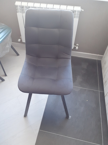 Комплект стульев Чилли 2 шт бежевый / черный фото покупателя 1162