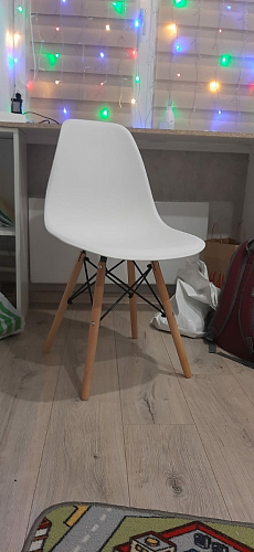 Пластиковый стул Eames PC-015 желтый фото покупателя 146