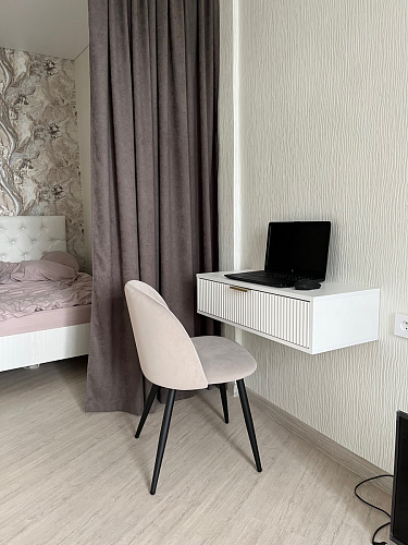 Стул на металлокаркасе Gabi latte / gold / black фото покупателя 827