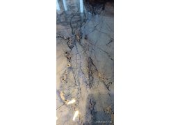 Стеклянный стол Кловис вставка стекло черный мрамор / черный фото покупателя 4