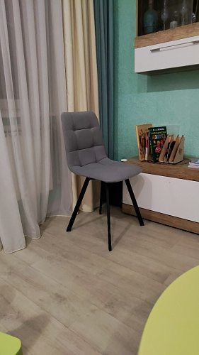 Стул Чилли 2 темно-серый  / черный фото покупателя 1234