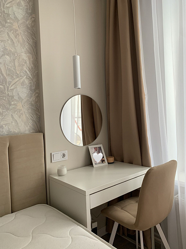 Стул на металлокаркасе Чилли зеленый / белый каркас фото покупателя 8