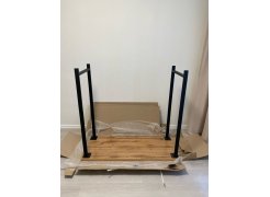 Барная стойка Дилан Лофт 120х60х90 бетон фото покупателя 7