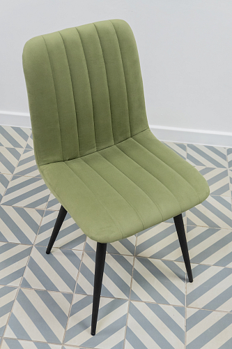 Стул на металлокаркасе Дани 01 кирпичный из шоурума 2