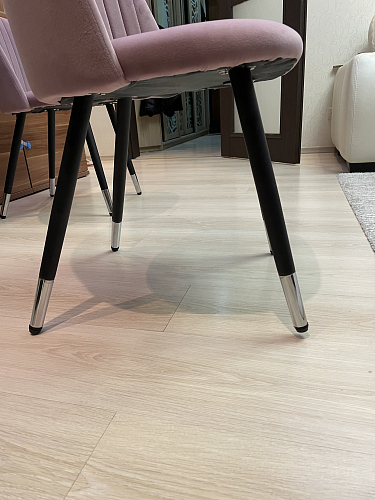 Стул на металлокаркасе Gabi latte / gold / black фото покупателя 899