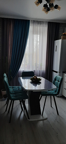 Стул на металлокаркасе Чилли бирюзовый / черный фото покупателя 1212