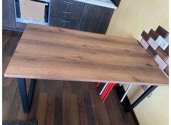 Стол Лота Лофт 120 25 мм сабия / черный матовый фото покупателя 122