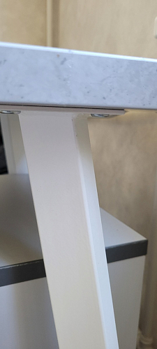 Стол Тринити Лофт 120 32 мм дуб галифакс табако / черный матовый фото покупателя 790