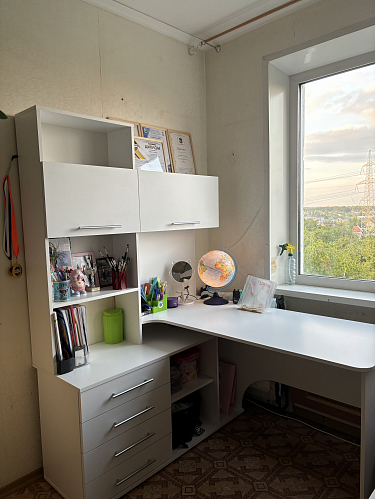 Компьютерный стол КСТ-14П белый правый  - Уцененный экземпляр фото покупателя 3