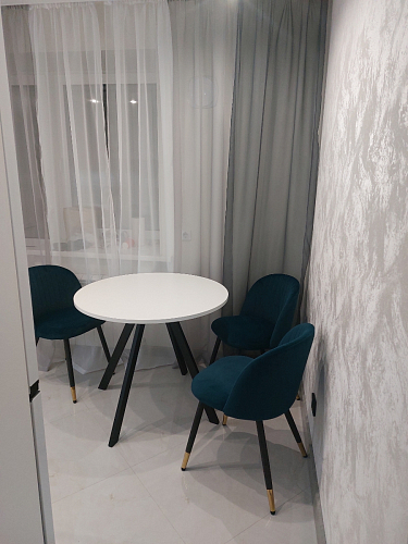 Стул на металлокаркасе Gabi 1 light purple / black фото покупателя 406