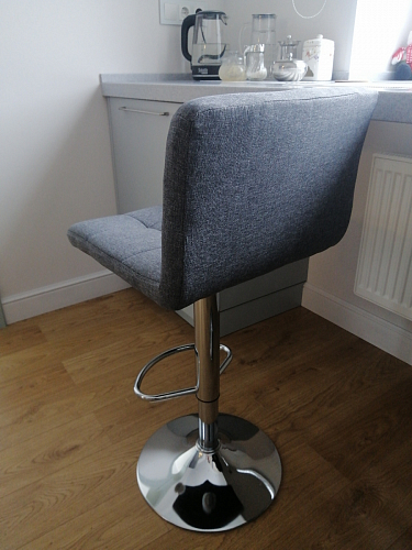 Барный стул Paskal grey фото покупателя 4