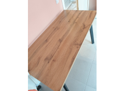 Стол Тринити Лофт 120 32 мм бетон / черный матовый фото покупателя 691