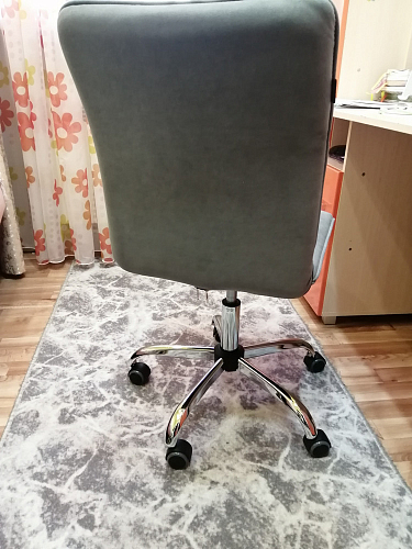 Компьютерное кресло One/Ван флок молочный 4 фото покупателя 66