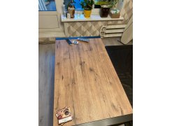 Стол Центавр дуб галифакс / черный матовый фото покупателя 4