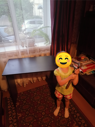 Стол письменный Kiwi белый - Уцененный экземпляр фото покупателя 151