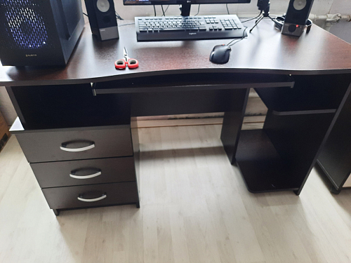 Компьютерный стол КСТ-08.1 венге фото покупателя 1