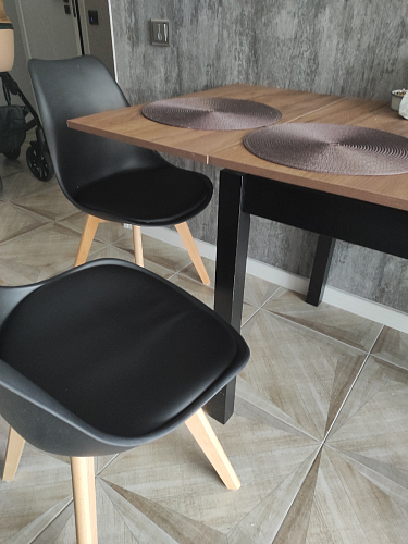 Деревянный стул Bonuss green / grey фото покупателя 40