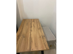 Стол Тринити Лофт 120 32 мм бетон / черный матовый фото покупателя 430