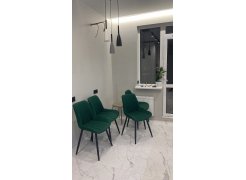 Стул на металлокаркасе Вейв темно-серый / черный фото покупателя 29