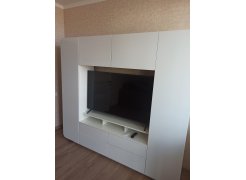 Готовая гостиная Румба белый / белый глянец  - Уцененный экземпляр фото покупателя 116