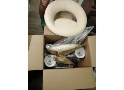 Барный стул Oazis gray fabric / chrome фото покупателя 3