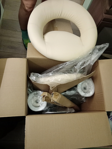 Барный стул Oazis black / chrome фото покупателя 6