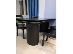 Керамический стол Готланд 180(240)х90х79 вяз скандинавский / золото фото покупателя 15